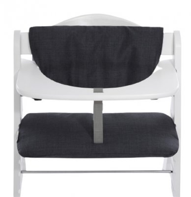 Hauck Polstrování Deluxe k židli Alpha+, Melange charcoal