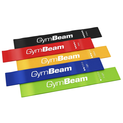 GymBeam Set posilovacích gum Resistance 5ks