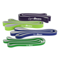 GymBeam Set odporových gum DuoBand 4ks