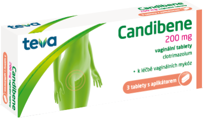 Candibene 200 mg tablety vag. 3 x 200 mg