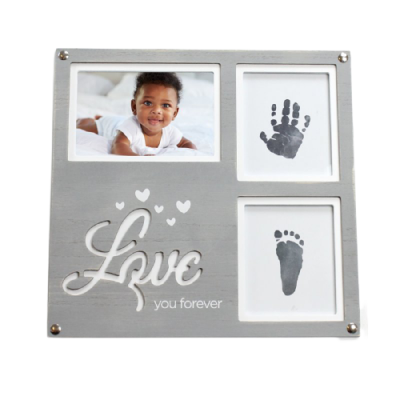 Happy Hands Vintage Frame Print Kit "Love you forever"