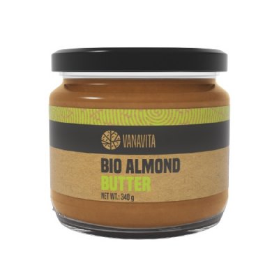VanaVita BIO Mandlové máslo 340g