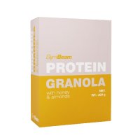 GymBeam Proteinová granola s medem a mandlemi 300g