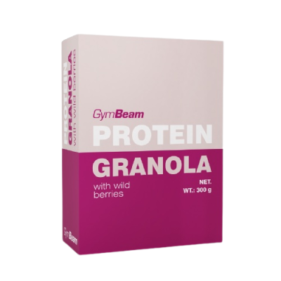 GymBeam Proteinová granola s lesním ovocem 300g