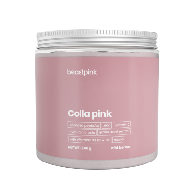 BeastPink Colla Pink lesní ovoce 240g