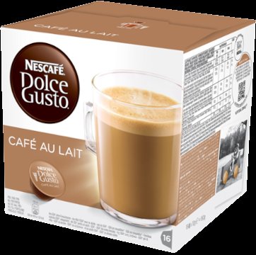 Nescafé Dolce Gusto® Café au Lait kávové kapsle 16ks