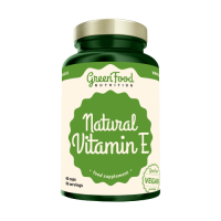 GreenFood Nutrition Přírodní Vitamín E 60 kapslí