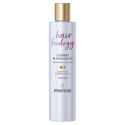 Pantene Hair Biology Cleanse & Reconstruct Šampon 250 ml