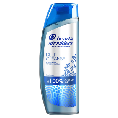Head & Shoulders Deep Cleanse Detox Pokožky Hlavy Šampon Proti Lupům 300ml Head & Shoulders Deep Cleanse Detox Pokožky Hlavy Šampon Proti Lupům 300ml