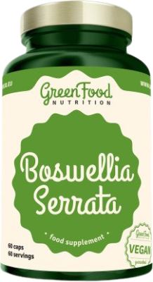 GreenFood Nutrition Boswellia Serrata 60 kapslí GreenFood Nutrition Boswellia Serrata 60 kapslí