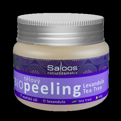 Saloos Peeling Levandule Tea tree Bio 140 ml