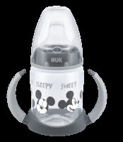 NUK FC Láhev na učení Disney MICKEY s kontrolou teploty, šedá 150ml NUK FC Láhev na učení Disney MICKEY s kontrolou teploty, šedá 150ml
