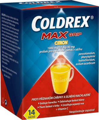 Coldrex MAXGrip Citron sáčky 14 ks