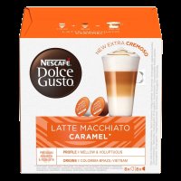 Nescafé Dolce Gusto® Latte Macchiato Caramel kávové kapsle 16ks Nescafé Dolce Gusto® Latte Macchiato Caramel kávové kapsle 16ks