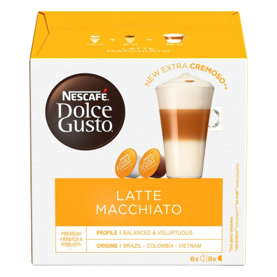 Nescafé Dolce Gusto® Latte Macchiatto kávové kapsle 16ks