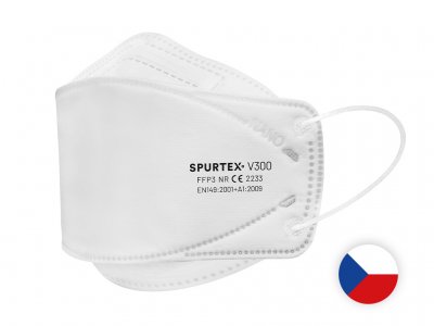 SPURTEX® Nanorespirátor V300 FFP3 NR velikost M 3ks