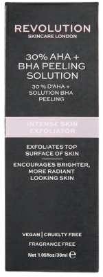 II. jakost Revolution Skincare, Intense Skin Exfoliator - 30% AHA + BHA Peeling Solution, peeling