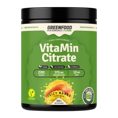 GreenFood Nutrition Performance VitaMin Citrate juicy mango 300 g