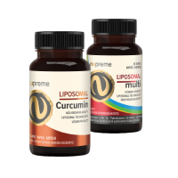 Nupreme Liposomal Curcumin + Liposomal Multivitamin 2 x 30 kapslí