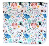 GaGa's pleny Přebalovací podložka Omalovánky- 74x74cm GaGa's pleny Přebalovací podložka Omalovánky- 74x74cm