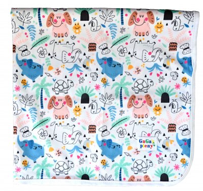 GaGa's pleny Přebalovací podložka Omalovánky- 74x74cm