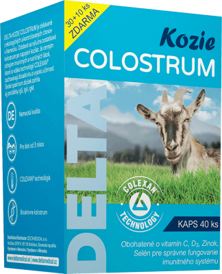 DELTA COLOSTRUM® Kozí 40 kapslí