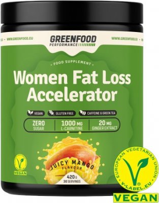 GreenFood Performance Women Fat Loss Accelerator Mango 420g