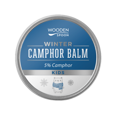 WoodenSpoon Zimní balzám pro děti s kafrem 5% 60ml WoodenSpoon Zimní balzám pro děti s kafrem 5% 60ml