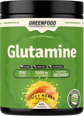 GreenFood Nutrition GreenFood Performance Glutamine Mango 420 g