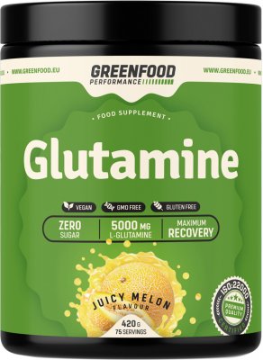 GreenFood Performance Glutamine Meloun 420g GreenFood Performance Glutamine Meloun 420g