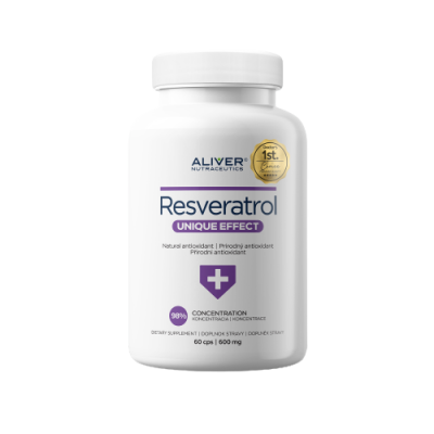 Aliver Nutraceutics Doctor´s 1st. choice Resveratrol 60 kapslí