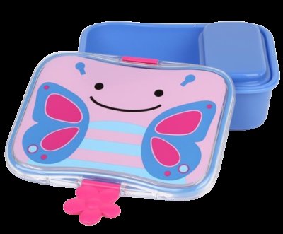 SKIP HOP Zoo Krabička na svačinu Motýlek 3+ 700ml