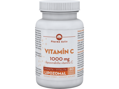 Pharma Activ LIPOZOMAL Vitamín C 1000 mg 60 kapslí