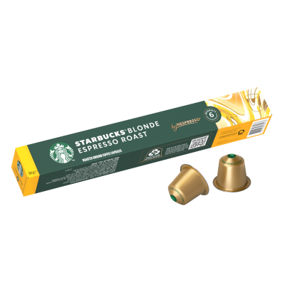 Starbucks ® Blonde Espresso Roast, kávové kapsle 10 ks