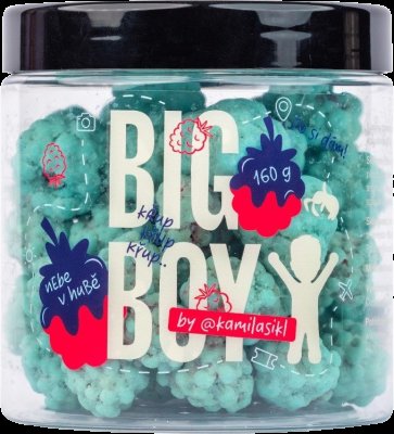 Big Boy ® Modrá malina nebe v hubě 160 g