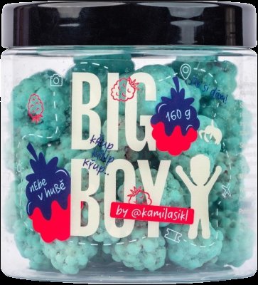 Big Boy ® Modrá malina nebe v hubě 160 g