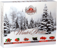 Basilur Winter Berries Assorted přebal 120 g gastro sáčky 60 ks