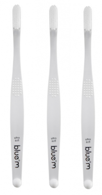 II. jakost blue®m set 3x toothbrush ultra soft