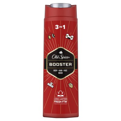 Old Spice Booster Sprchový gel a šampon, 400ml