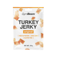 GymBeam Sušené maso Turkey Jerky originál 50g