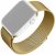 FIXED Síťovaný nerezový řemínek Mesh Strap pro Apple Watch 42/44/45mm, zlatý