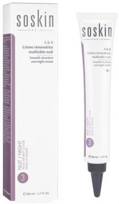 Soskin Paris A&B Smooth Structure Overnight Cream 50ml