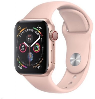 COTEetCI silikonový sportovní náramek pro Apple watch 42/44mm růžový