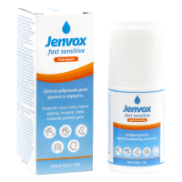 Jenvox Fast Sensitive pocení a zápach roll-on 50 ml
