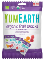 YumEarth BIO Ovocné želé bonbony mini balení - Mix příchutí 10x19,8 g YumEarth BIO Ovocné želé bonbony mini balení - Mix příchutí 10x19,8 g