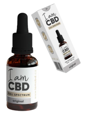 II. jakost I am CBD Full spectrum CBD konopný olej 15% 10 ml