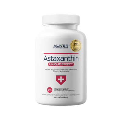 Aliver Nutraceutics Doctor´s 1st. choice Astaxanthin 60 kapslí