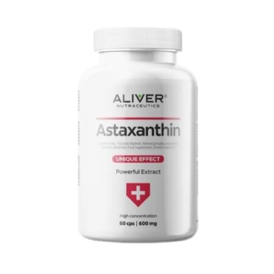 ALIVER NUTRACEUTICS Doctor´s 1st. choice Astaxanthin 60 kapslí