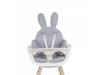 Childhome Sedací podložka do dětské židličky Rabbit Jersey Grey