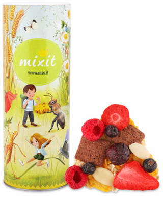 Mixit Ovocné müsli bez lepku 420g
